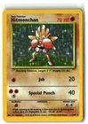 1999 Hitmonchan ⭐️ 7/102 Holo Rare Base Set Vintage WOTC Unlimited Pokemon LP