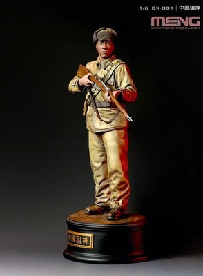 Meng-Model DX-001 - 1:6 Chinese Sniper Ace (Painted figure, incl. base - Neu