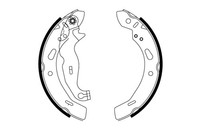 Bremsbackensatz Trw GS8814 FüR Fiesta Ford CB1 Ccn 6 Van Ecoboost Sport Lpg Tdci