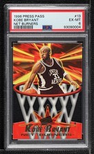 1996 Press Pass Net Burners Kobe Bryant #NB13 PSA 6 HOF 14sd