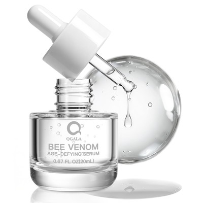 Qgala Bee Venom Serum with Sodium DNA PDRN & Acetyl Hexapeptide-8, Smoothing ...