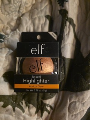 e.l.f. Baked Highlighter Blush Gems 83707 Apricot Glow New