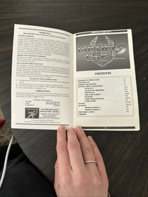 Sega Saturn Manual Only Virtua Cop 2 W/Reg Card 