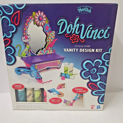 DohVinci Style an Store Vanity Design Kit Play-Doh DohVinci Style & Store Vanity