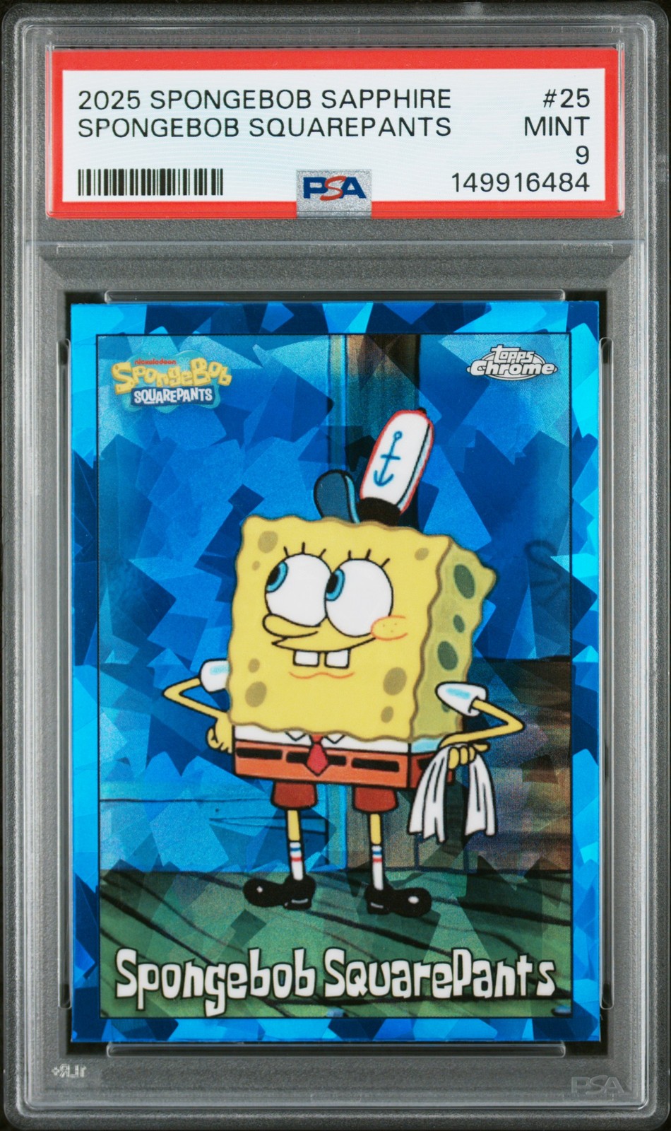 2025 #25 SPONGEBOB SQUAREPANTS PSA 9