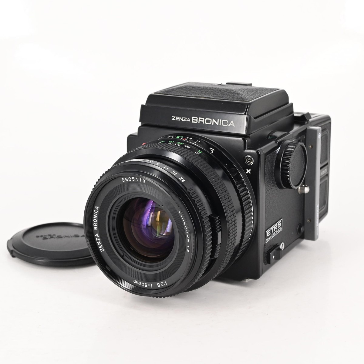 Bronica ETRS 645 Camera Kit w/50mm Lens, 120 Back, WL Finder