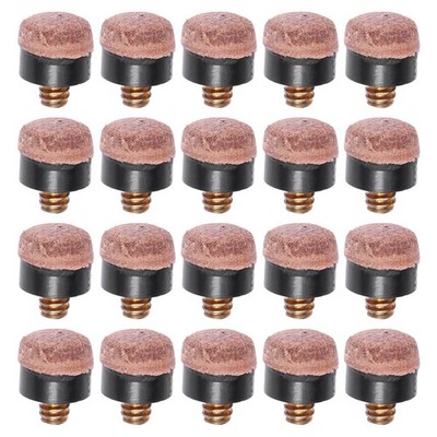 20 Pcs Billiard Queu Spitzen Tipps Zum Austausch Von Billardqueues