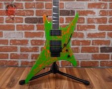Jackson USA Custom Shop Warrior Slime Time Splatter 2026 w/OHSC
