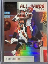 2019 Score #AHT-2 Nick Chubb All Hands Team