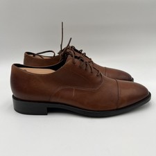 Cole Haan Men's Hawthorne Cap Toe Oxford In Brown Leather Size 10.5M