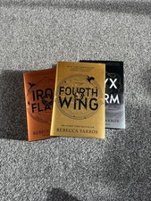 Waterstones Exclusive Set: Fourth Wing, Iron ...