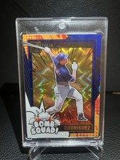 2024 Panini Donruss Alex Rodriguez Bomb Squad Blue Xplosion /49 Rangers NS6