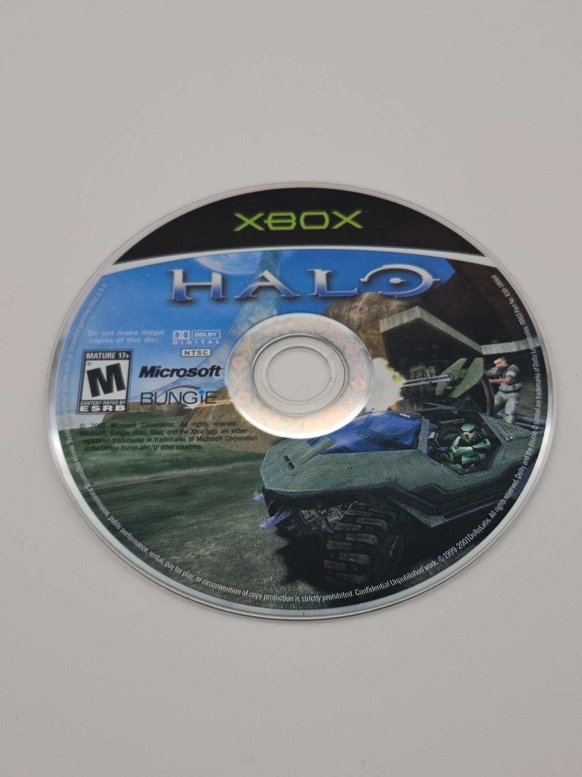 Halo: Combat Evolved - Original Xbox - Disk Only