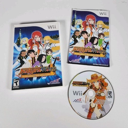 *RARE* Sakura Wars: So Long, My Love - Nintendo Wii - CIB w/ Manual - *TESTED*