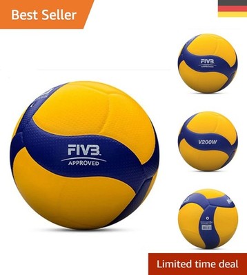 Volleyball Ball V200W Volleyball Spiel Offizielle Größe 5 FIVB Synthetisches-Led
