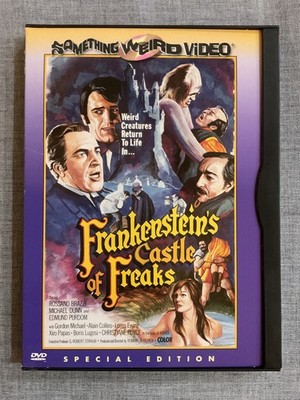 Frankenstein's Castle of Freaks DVD Something Weird Video 1985 Special Edition