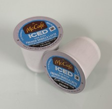 McCaf Iced One Step French Vanilla Latte K-cups. 100 Pods. Bulk
