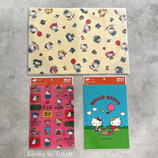 Hobonichi Techo 2027 Hello Kitty A5 3Pc Set Clear Cover File Pencil Board New
