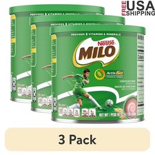 MILO Chocolate Malt Powder Drink Mix 14.1oz W/ Vitamins  Minerals 17 Servings