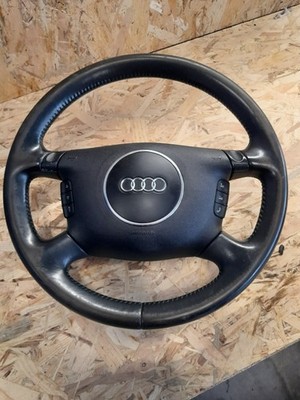 Lenkrad  LEDER Lederlenkrad Audi A6 C5 Bj 2003 Facelift 2,5 Liter