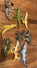 Lot of 9 Hasbro Jurassic World Dinosaur Figures Toys