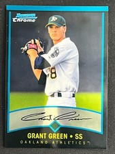 Grant Green 2011 Bowman Chrome Throwbacks BCT17 Oakland Athletics