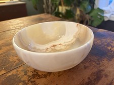 Onyx Polished Stone Trinket Bowl Dish
