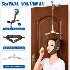 Neck Stretcher Cervical Traction Device Neck Pain Relief Hammock For Home Use