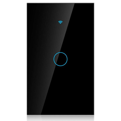 Switch, Remote Switch with Highly Sensitive Touch Keys, Suitable for 1-Way Ac(Bl
