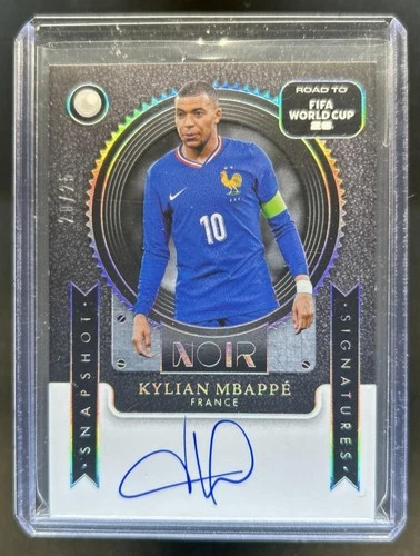 Kylian Mbapp 2025 Panini Kylian Mbapp Auto