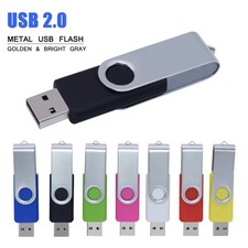 USB Flash Drive 128GB 64GB 32GB 16GB 8GB 4GB Swivel Design Pen Drive Pendrives C