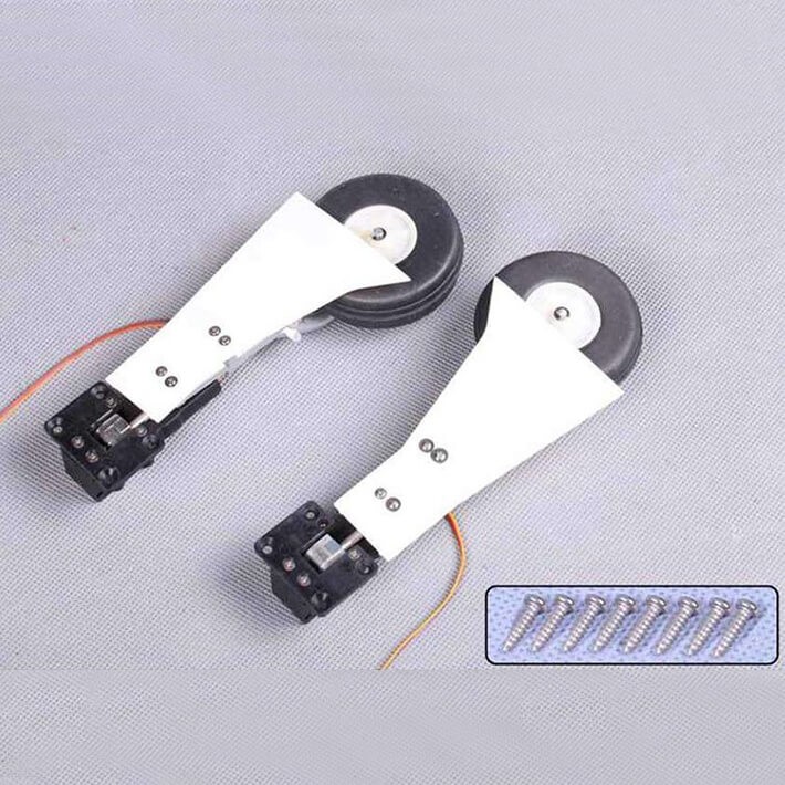Roc Hobby Strega Complete Main Gear Set W/Strut, Retracts