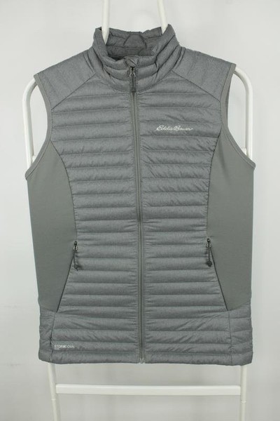 Women Eddie Bauer Vest Grey Goose Down XS