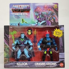 Mattel Masters of The Universe Rise of Evil - Keldor and Origins Kronis Action
