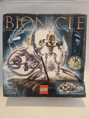 Vintage NEW RARE LEGO BIONICLE: Takanuva 8596 Factory Sealed NISB Retired 2002