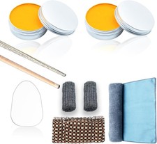 OMTRS Pool Cue Shaft Wax Set, Pool Cue Stick Wax Cleaner with Cleaning Cloth ...