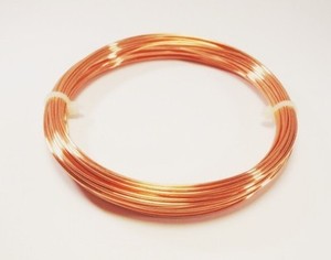 18-Ga-Copper-Wire-Round-Half-Hard-1-2-Oz-7-Ft-Coil-Solid-bare-Copper
