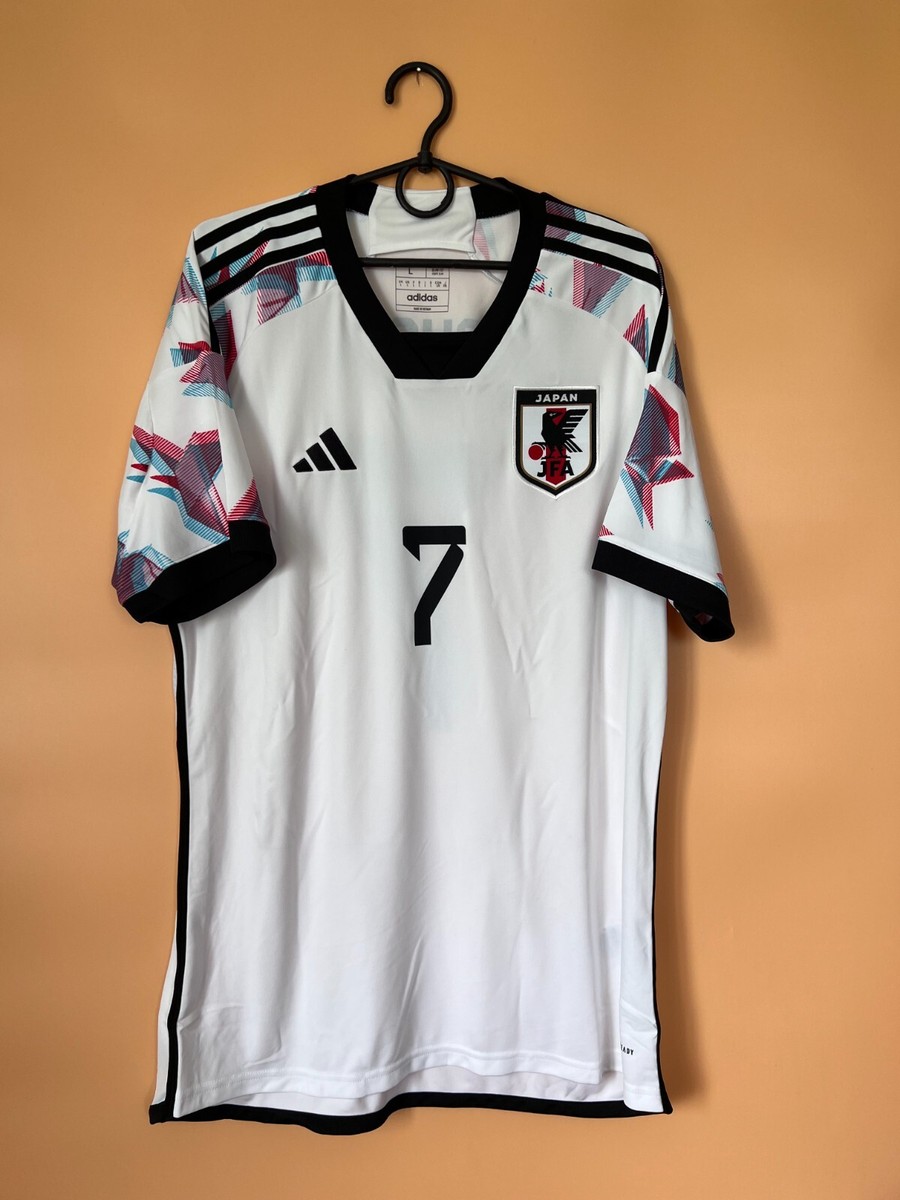 Japan Jersey 2022 Away Size L Adidas HF1844 Mens Soccer Shirt