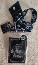 Jack Skellington Faces Exclusive Disney Tim Burton's NBC Lanyard W Jack Charm