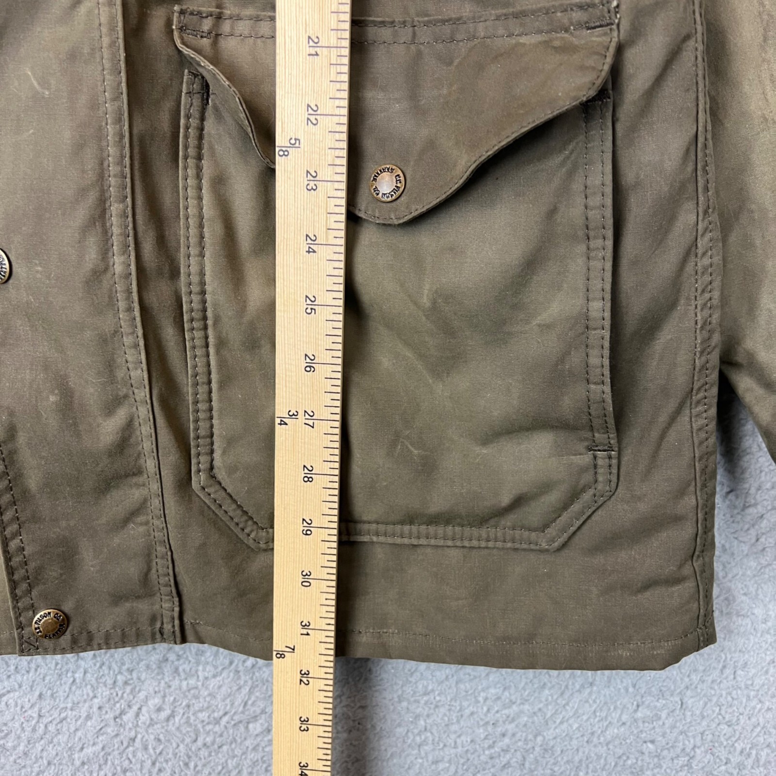 CC Filson WAX INCLUDED Chore Waxed Hunting Work & Fie… Gem