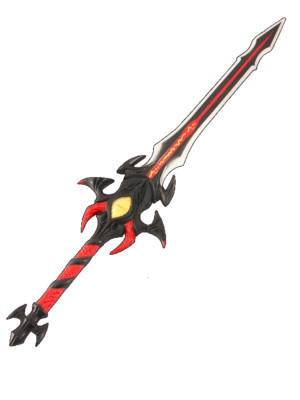 Soul Land Asura Schwert 100 cm Cosplay Spielzeug PU sicheres Material kommt brandneu