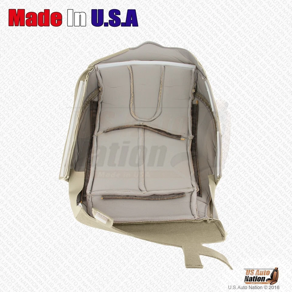 2011 2012 For Infiniti G25 Driver Side Bottom & Top Perforated Leather Cover Tan - Image 3 of 4