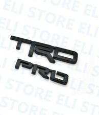 Trd Pro Emblem 4runner Fj Cruiser Tundra Tacoma Black Metal Pt413-00150