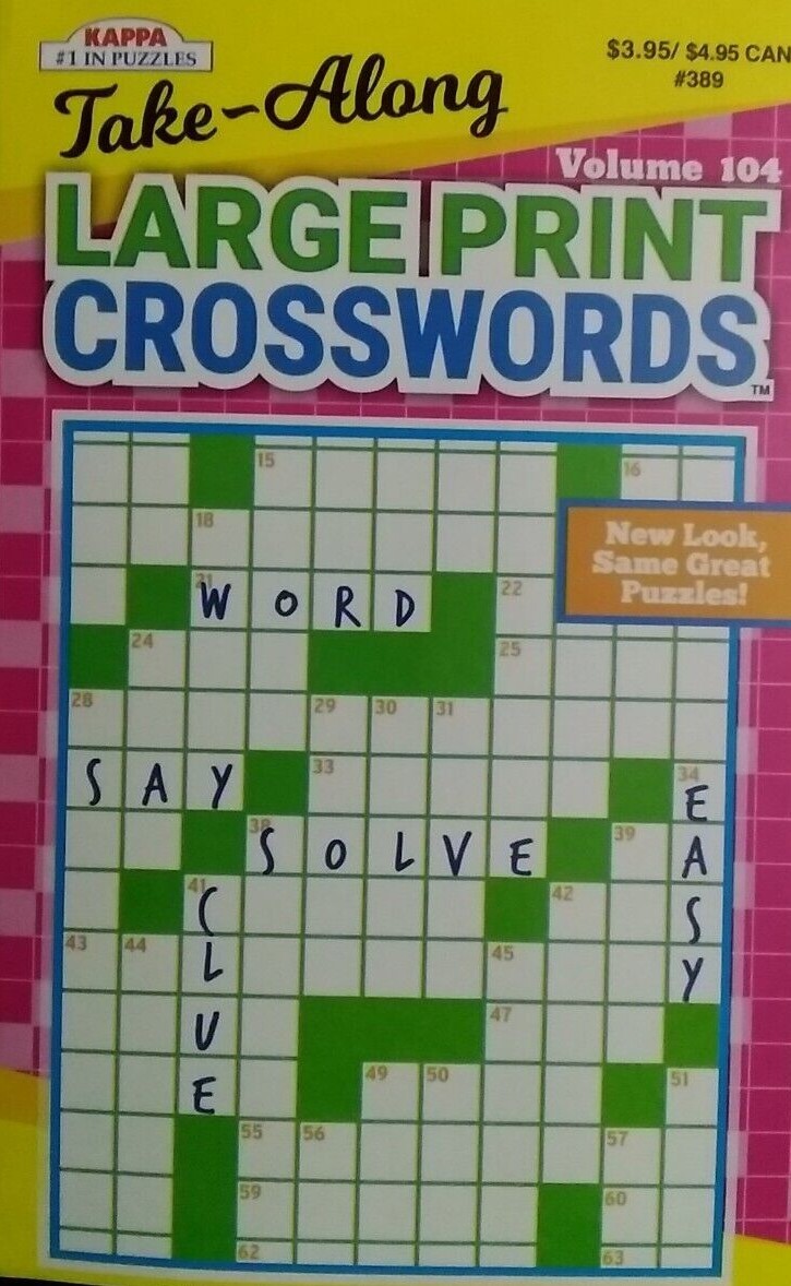 Assorted Crosswords Puzzle Books You Choose! eBay
