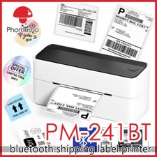 4x6 Bluetooth Thermal Shipping Label Printer for Small Business Package Mail LOT
