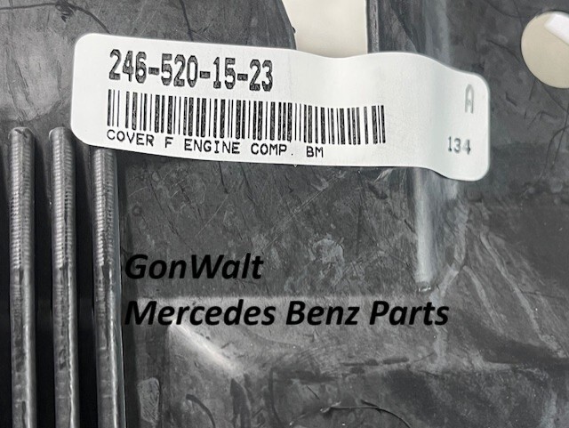 2014-2019 Mercedes-Benz CLA250 Engine Cover | 2465201523 | Genuine OEM