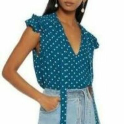 zimmermann polka dot top