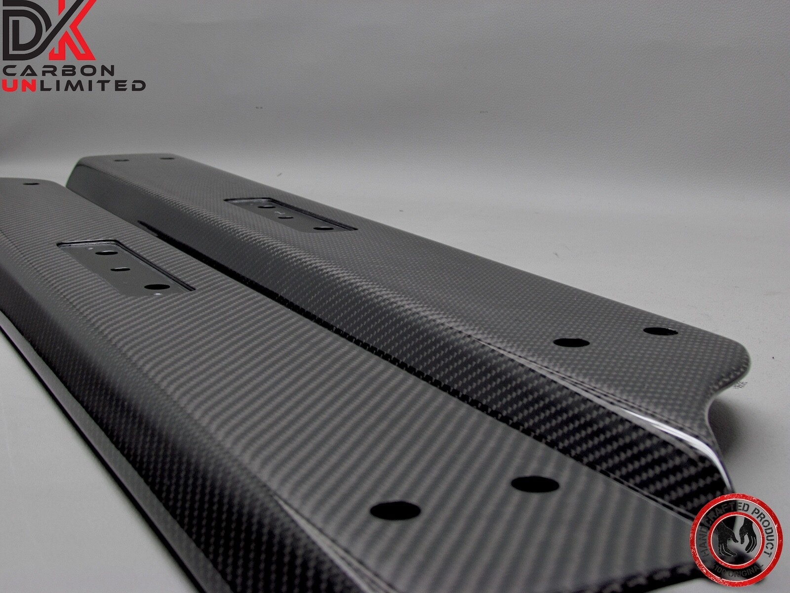 Aston Martin DBS DB9 Virage Vantage Full Replacement Carbon Door Sills Plates