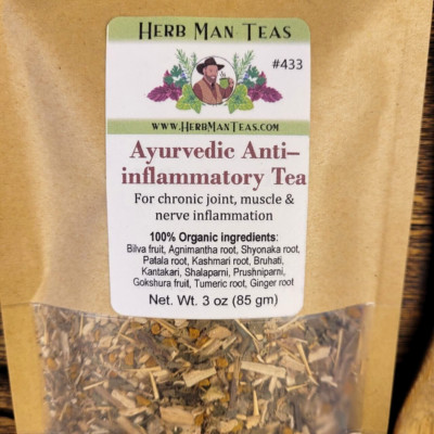 Proven Ayurvedic Anti-Inflammatory Tea for chronic joint, muscle or nerve pain