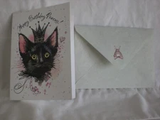 Hopper Studios - Birthday - A Lovable Black Cat on cover